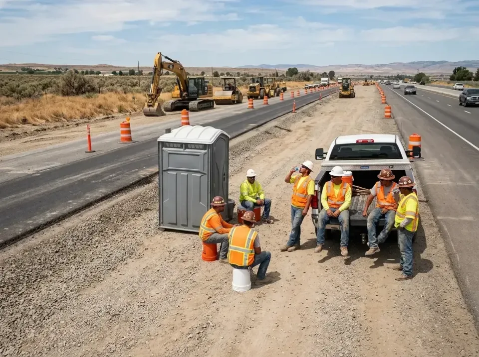 highway-road-construction-crew-007 — frequently asked questions, Porta Potty and Restroom Rentals in Blackshear, GA